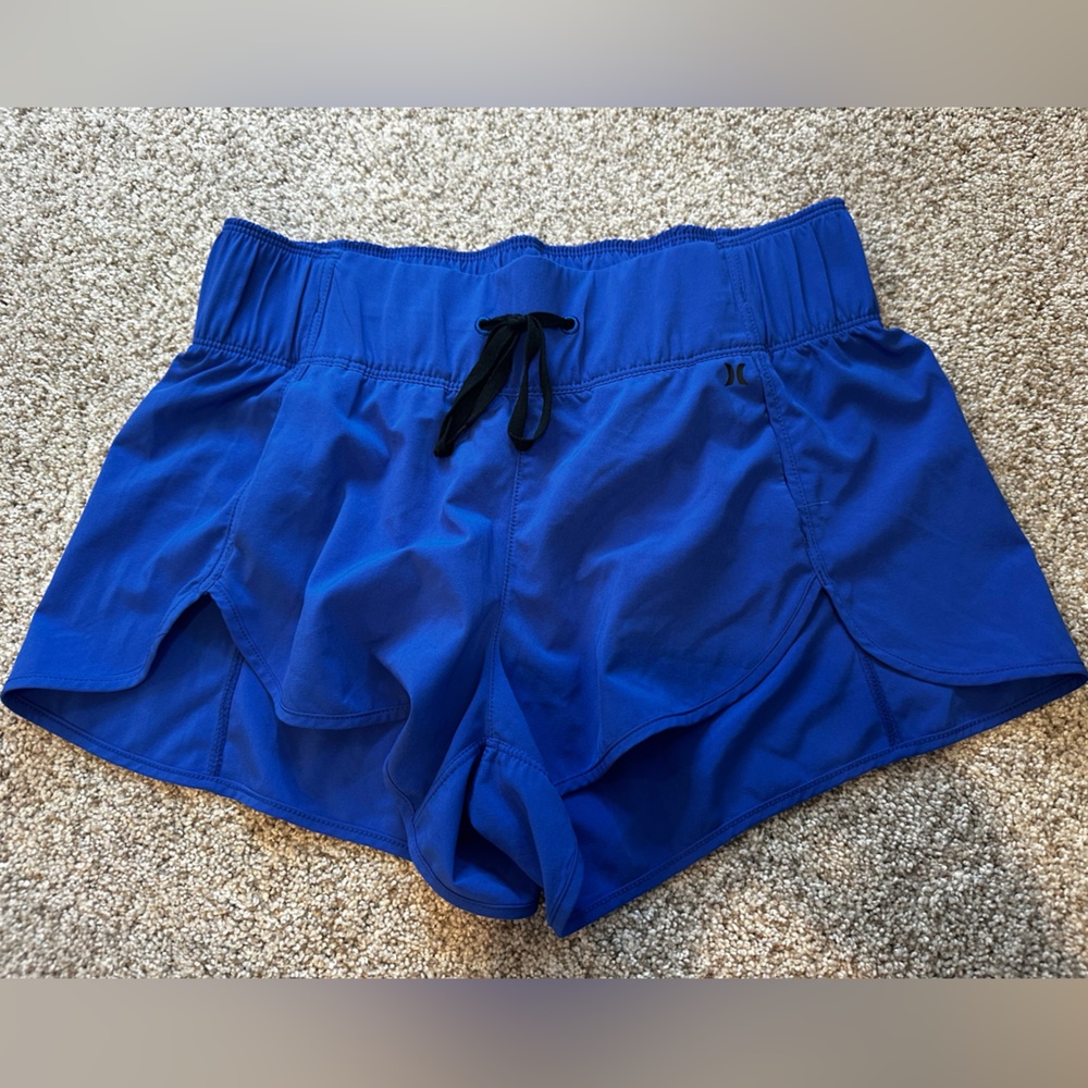 HURLEY blue athletic shorts